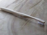 The conventional bamboo toothbrush