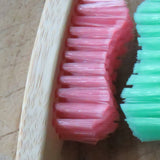 The profiled bamboo toothbrush