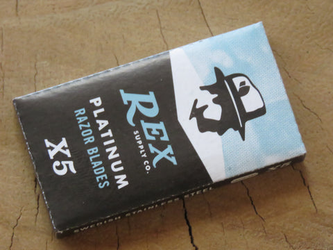 Rex double edged blades.
