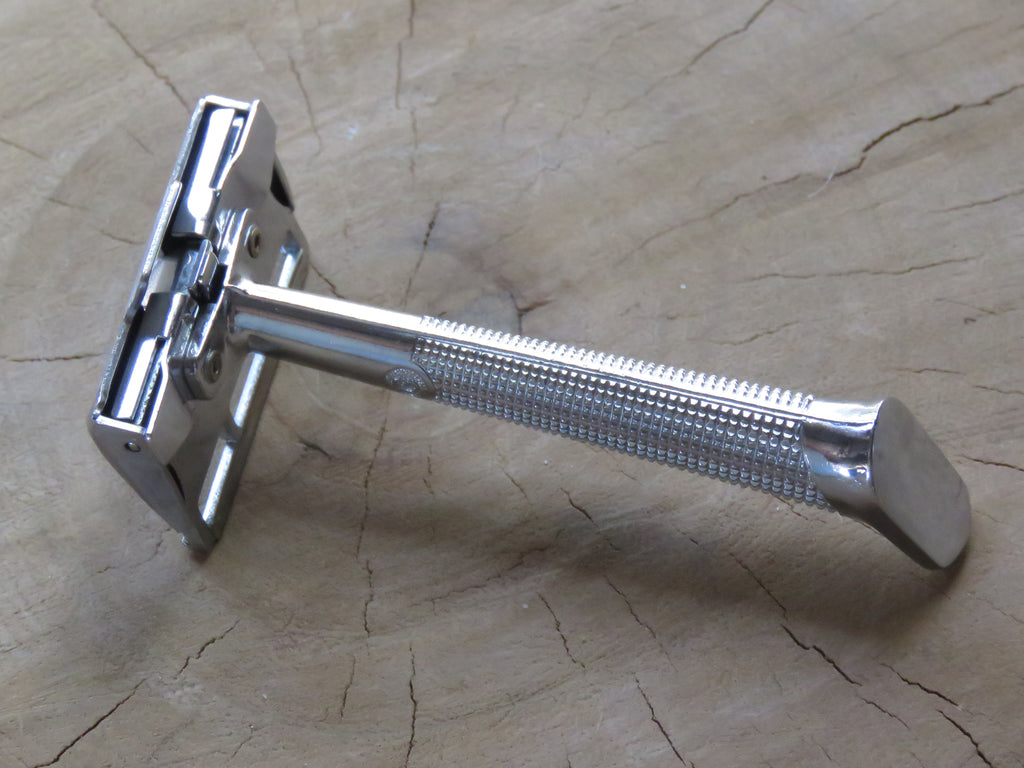 Gem Heavy duty Flat top razor (V303) – Bundubeard