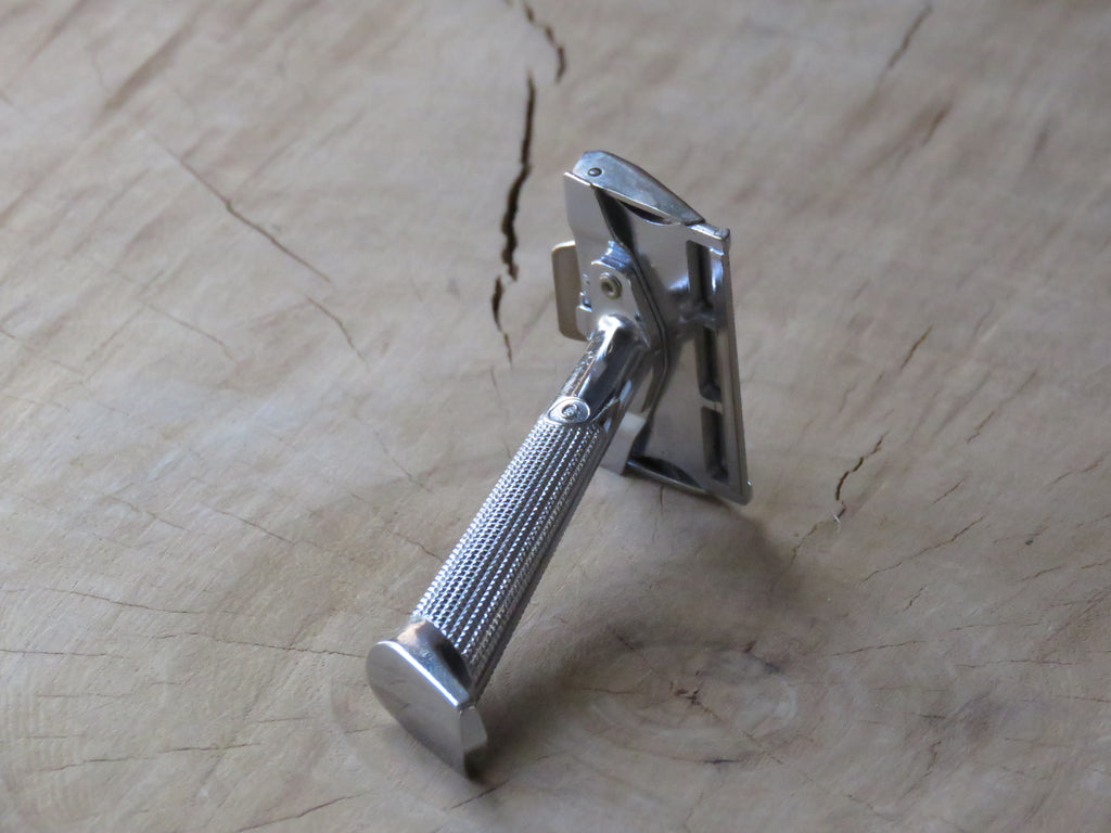 Gem Heavy duty Flat top razor (V303) – Bundubeard