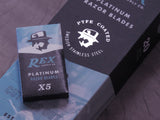 Rex double edged blades.