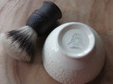 'Stoer boer' brush and bowl set. (CB279)