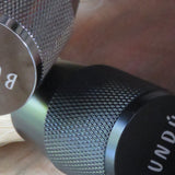 Bundu Brush in Aluminium with Boar knot - Bundubeard