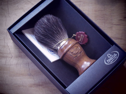 Omega '6191' Puro tasso (pure badger) brush