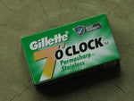 Gillette 7 O'Clock Perma Sharp Green