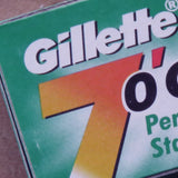 Gillette 7 O'Clock Perma Sharp Green