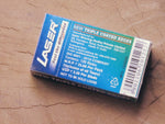 Laser double edged blades.