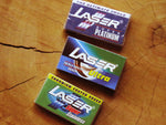 Laser double edged blades.