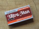 Ultra-Man Super Platinum razor blades.