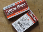Ultra-Man Super Platinum razor blades.