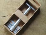Tall aluminium handle Safety Razor DE24