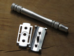 Tall aluminium handle Safety Razor DE24