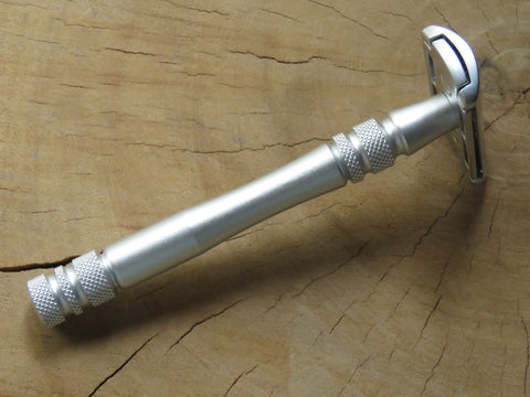Tall aluminium handle Safety Razor DE24