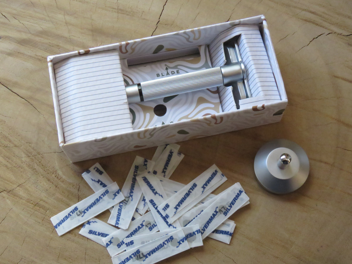 Pearl single edge razor 'The Sleek' – Bundubeard