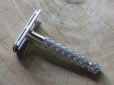 Gillette Tech Nickel plated handle 1972 S2 (V338)