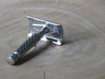 Gillette Tech Nickel plated handle 1972 S2 (V338)