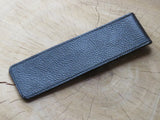 Parker straight razor pouch in black