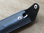 Parker straight razor pouch in black