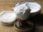 Sandalwood shaving soap.