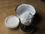 Sandalwood shaving soap.