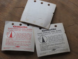 Gillette vintage razor blades 'Super' 5 pack