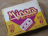 Minora '3-peg razor blades'