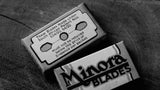 Minora '3-peg razor blades'