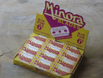 Minora '3-peg razor blades'