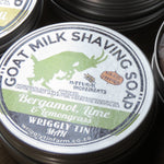 Wriggly Tin shaving soap