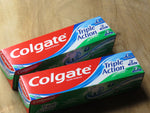 Colgate triple action toothpaste