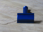 The Alpha Ecliptic Blue Slant Razor - Aluminum 7075 - Anodized Blue