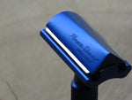 The Alpha Ecliptic Blue Slant Razor - Aluminum 7075 - Anodized Blue