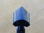 The Alpha Ecliptic Blue Slant Razor - Aluminum 7075 - Anodized Blue