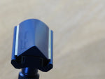 The Alpha Ecliptic Blue Slant Razor - Aluminum 7075 - Anodized Blue