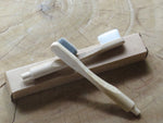 Bamboo toothbrush superfine bristles