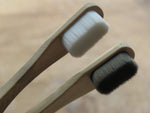 Bamboo toothbrush superfine bristles