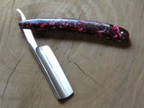 Straight Razor. Gold Dollar R11 Pink & White