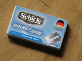 Schick double edged blades