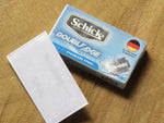 Schick double edged blades