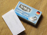 Schick double edged blades