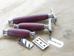 Safety razor in Purple heart