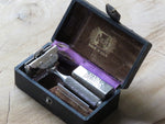 Cased GEM 1912 Damaskeene Single edge (V282)