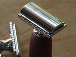 Safety razor in Purple heart
