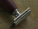 Safety razor in Purple heart