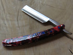 Straight Razor. Gold Dollar R11 Red, white, black and blue.