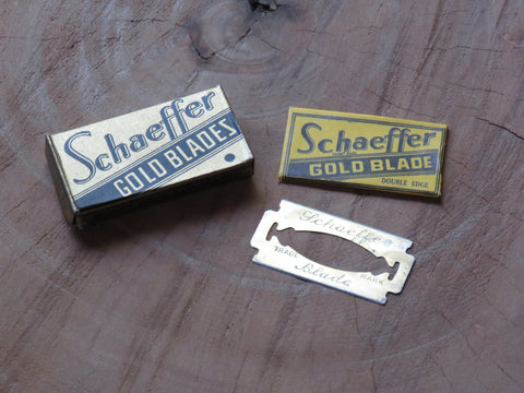 Schaeffer double edged blades