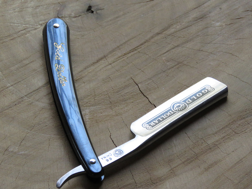 Straight Razor. Gold Dollar 66 – Bundubeard