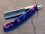 Straight Razor. Gold Dollar R11 Red, white, black and blue.