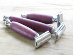 Safety razor in Purple heart